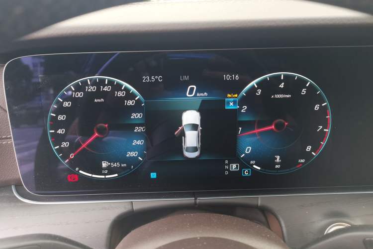 Used Mercedes-Benz E-Class 2023 E 300 L Stylish Model Instrument Cluster