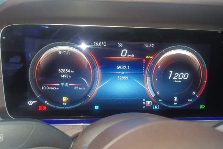 Used Mercedes-Benz E-Class 2023 E 300 L Stylish Model Instrument Cluster