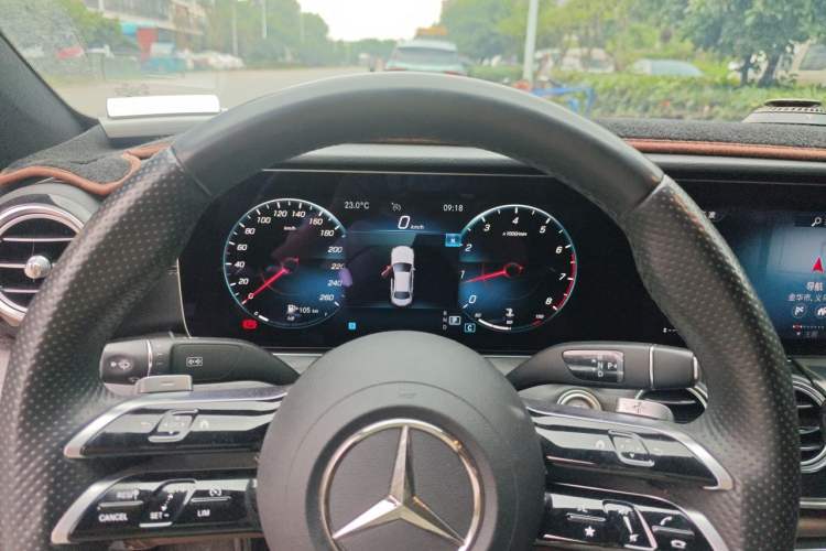Used Mercedes-Benz E-Class 2023 E 300 L Sporty and Stylish Model Instrument Cluster