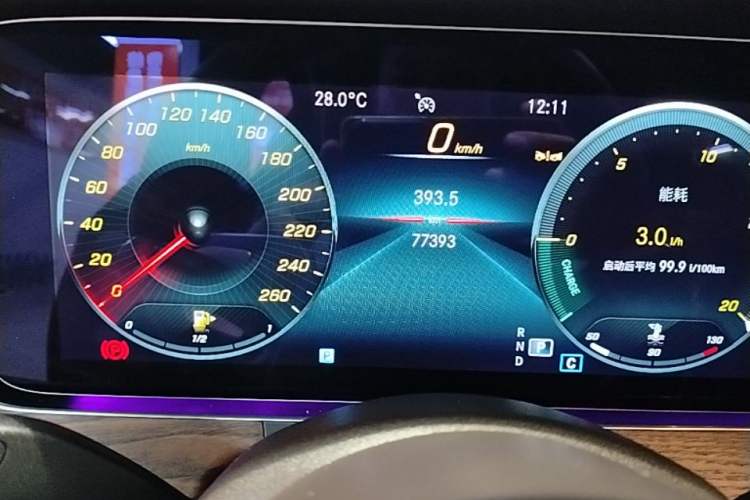 Used Mercedes-Benz E-Class 2023 E 260 L Instrument Cluster