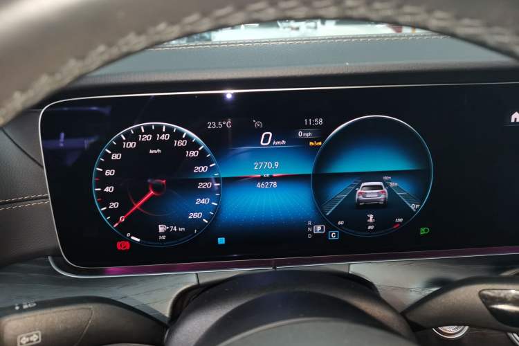 Used Mercedes-Benz E-Class 2023 Restyled E 300 L Sporty and Stylish Edition Instrument Cluster
