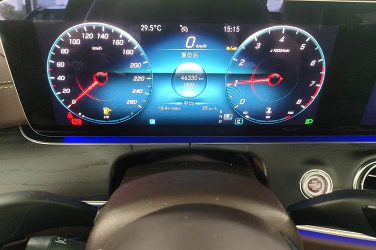Used Mercedes-Benz E-Class 2023 E 300 L Luxury Model Instrument Cluster