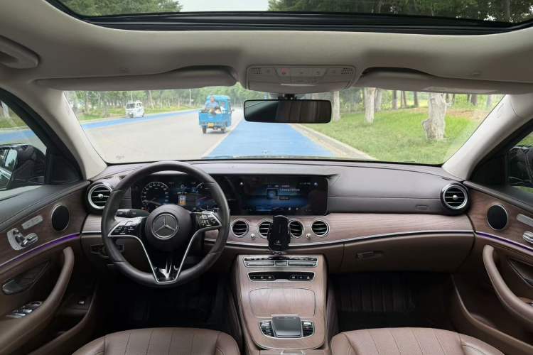 Used Mercedes-Benz E-Class 2023 E 300 L Stylish Model Interior 6