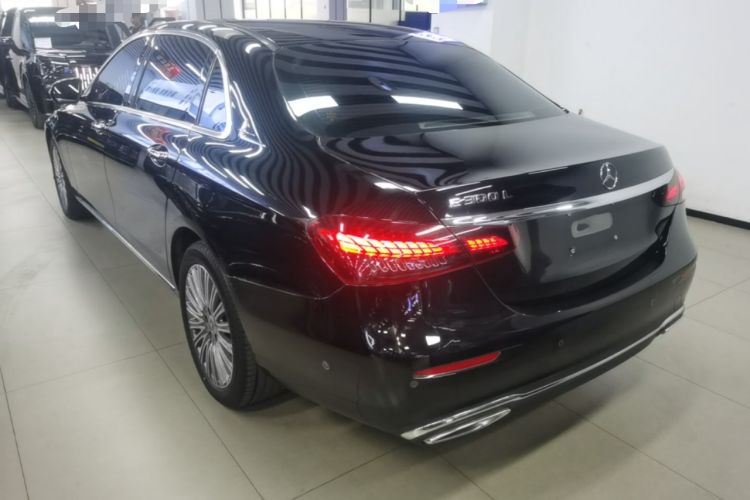 Used Mercedes-Benz E-Class 2023 E 300 L Stylish Model Rear Left 45 Deg