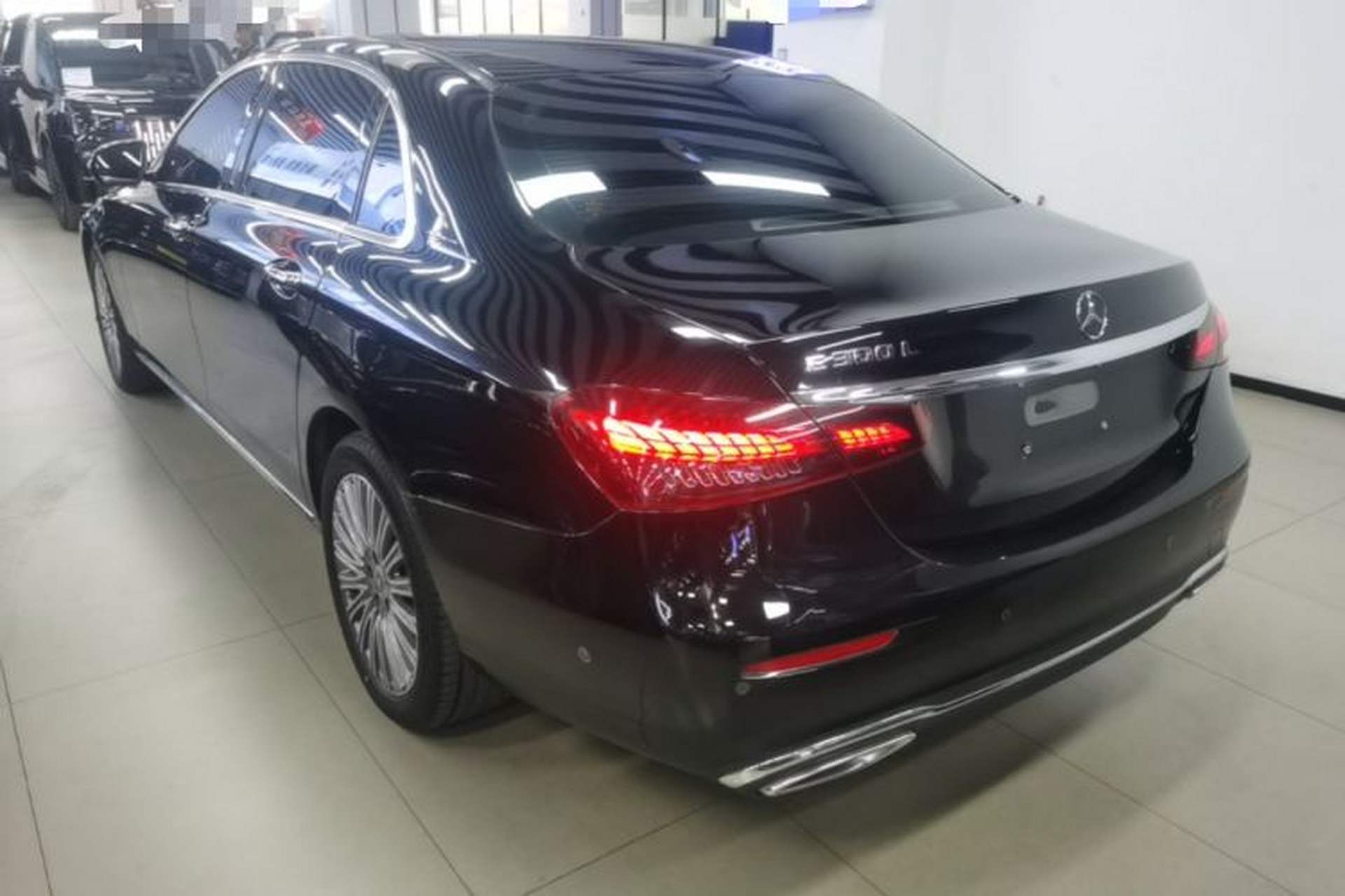 Used Mercedes-Benz E-Class 2023 E 300 L Stylish Model Rear Left 45 Deg