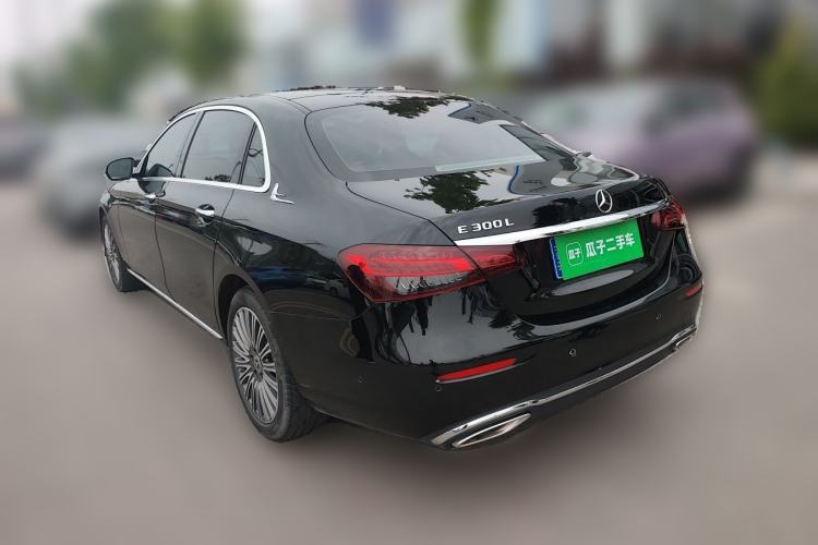 Used Mercedes-Benz E-Class 2023 E 300 L Stylish Model Rear Left 45 Deg