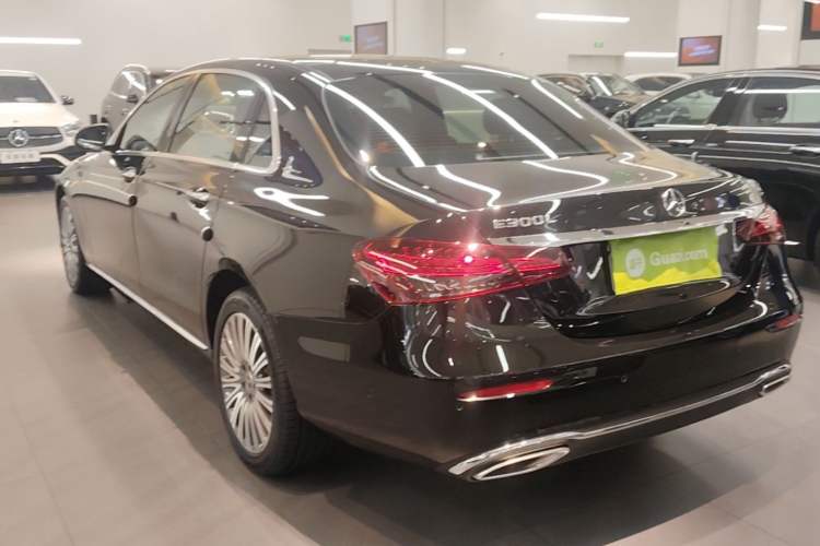 Used Mercedes-Benz E-Class 2023 E 300 L Stylish Model Rear Left 45 Deg