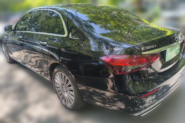 Used Mercedes-Benz E-Class 2023 E 300 L Stylish Model Rear Left 45 Deg