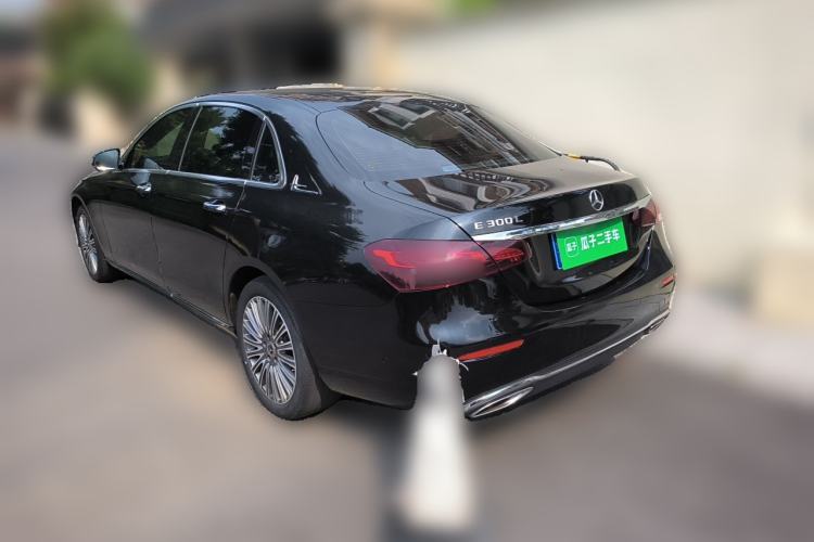 Used Mercedes-Benz E-Class 2023 E 300 L Stylish Model Rear Left 45 Deg