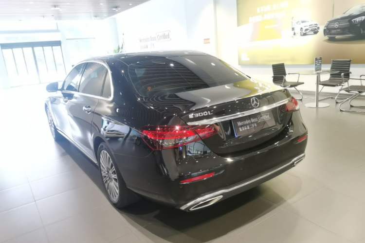 Used Mercedes-Benz E-Class 2023 E 300 L Sport Luxury Edition Rear Left 45 Deg
