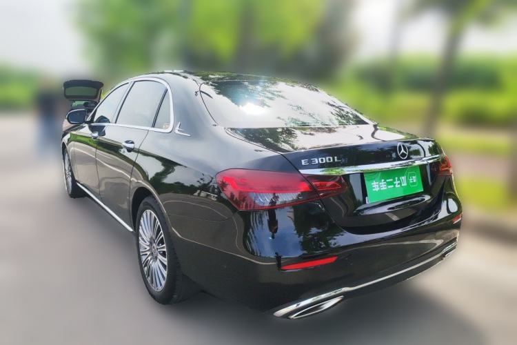 Used Mercedes-Benz E-Class 2023 E 300 L Stylish Model Rear Left 45 Deg