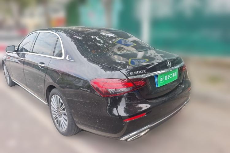 Used Mercedes-Benz E-Class 2023 E 300 L Stylish Model Rear Left 45 Deg