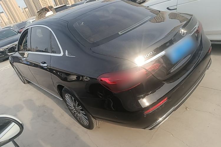 Used Mercedes-Benz E-Class 2023 E 300 L Stylish Model Rear Left 45 Deg