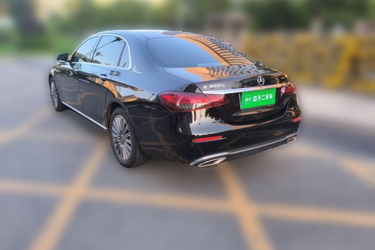 Used Mercedes-Benz E-Class 2023 E 300 L Sporty and Stylish Model Rear Left 45 Deg