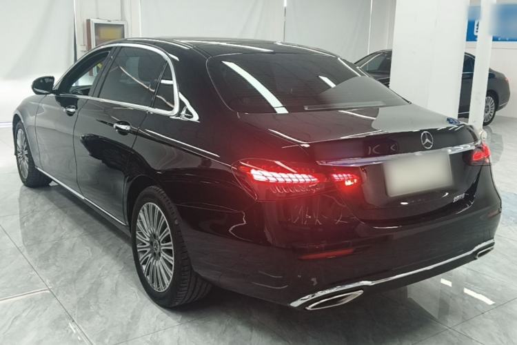 Used Mercedes-Benz E-Class 2023 E 300 L Stylish Model Rear Left 45 Deg