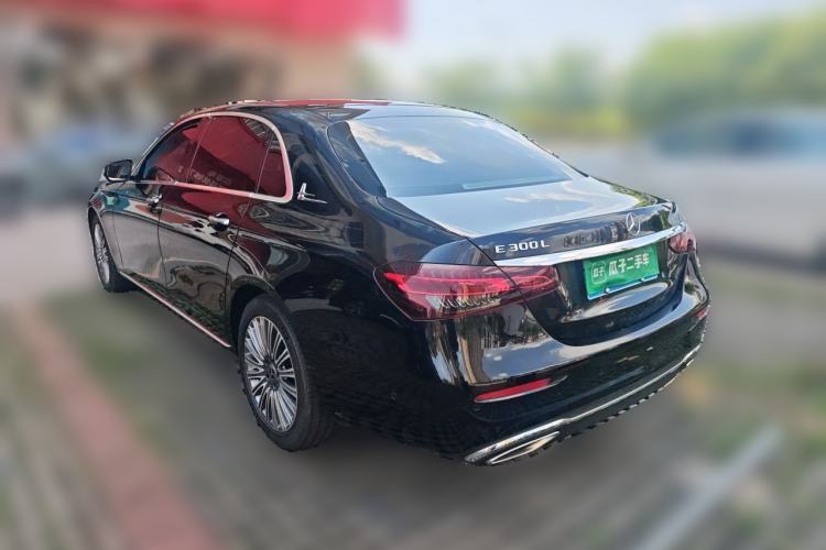 Used Mercedes-Benz E-Class 2023 E 300 L Luxury Model Rear Left 45 Deg