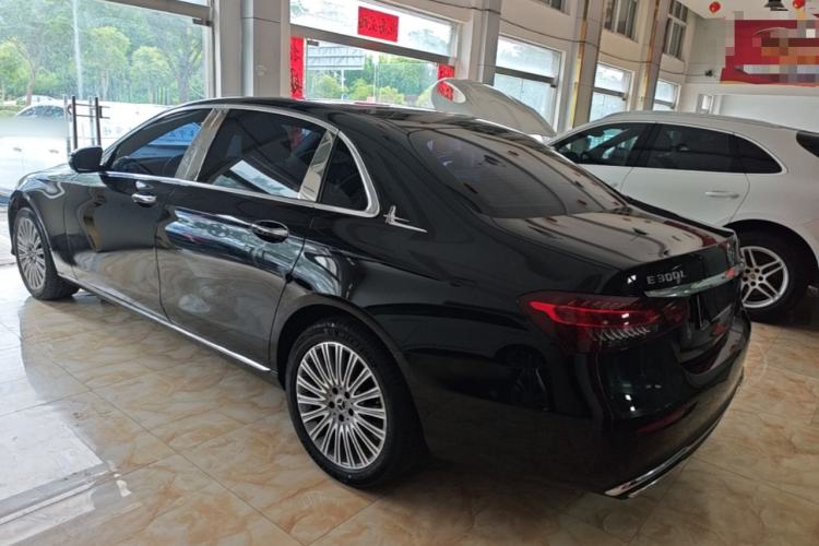 Used Mercedes-Benz E-Class 2023 E 300 L Stylish Model Rear Left 45 Deg