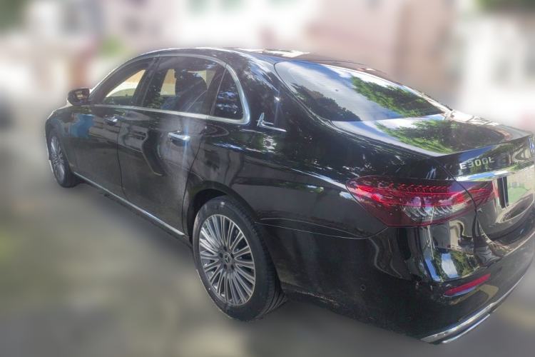 Used Mercedes-Benz E-Class 2023 E 300 L Stylish Model Rear Left 45 Deg