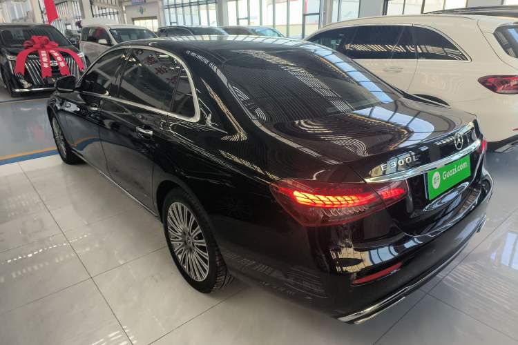 Used Mercedes-Benz E-Class 2023 E 300 L Stylish Model Rear Left 45 Deg