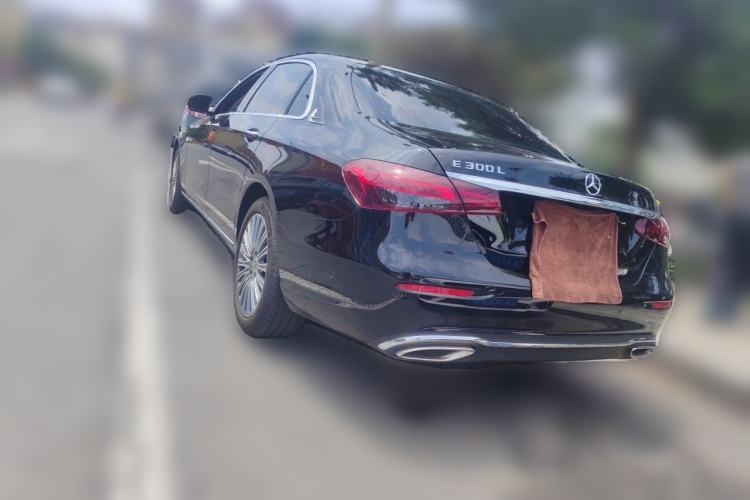 Used Mercedes-Benz E-Class 2023 E 300 L Stylish Model Rear Left 45 Deg