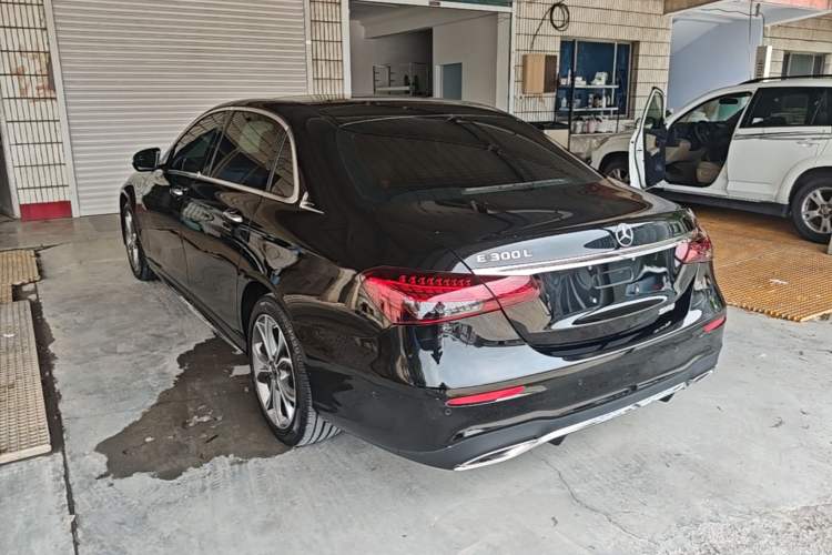 Used Mercedes-Benz E-Class 2023 E 300 L Sporty and Stylish Model Rear Left 45 Deg