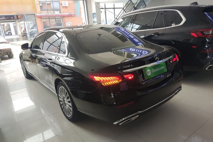 Used Mercedes-Benz E-Class 2023 E 300 L Stylish Model Rear Left 45 Deg