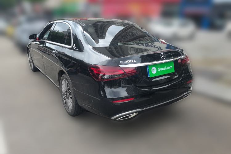 Used Mercedes-Benz E-Class 2023 E 300 L Stylish Model Rear Left 45 Deg