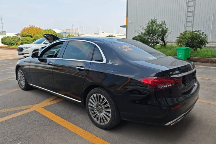 Used Mercedes-Benz E-Class 2023 E 300 L Stylish Model Rear Left 45 Deg