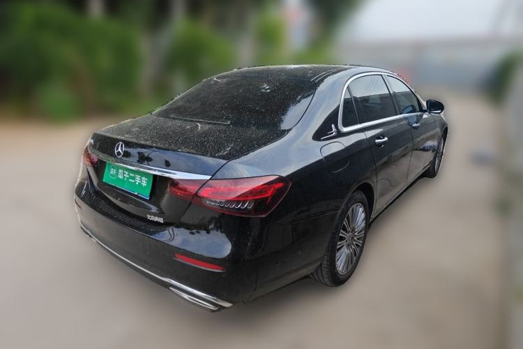 Used Mercedes-Benz E-Class 2023 E 300 L Stylish Model Rear Right 45 Deg