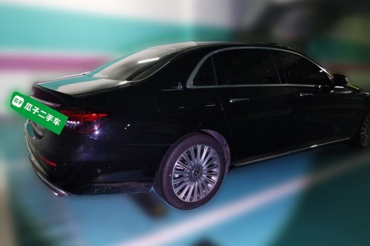 Used Mercedes-Benz E-Class 2023 E 300 L Luxury Model Rear Right 45 Deg