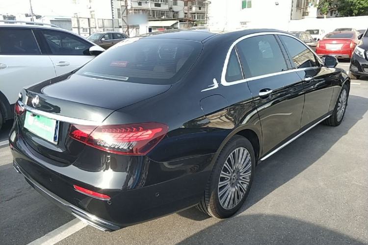 Used Mercedes-Benz E-Class 2023 E 300 L Stylish Model Rear Right 45 Deg