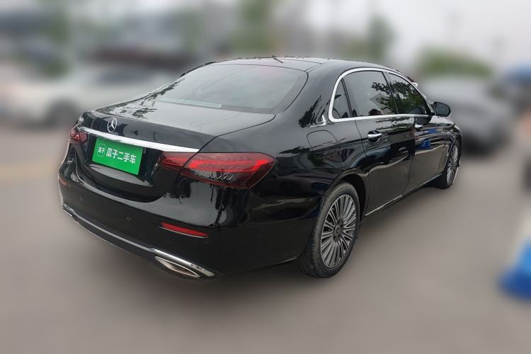 Used Mercedes-Benz E-Class 2023 E 300 L Stylish Model Rear Right 45 Deg