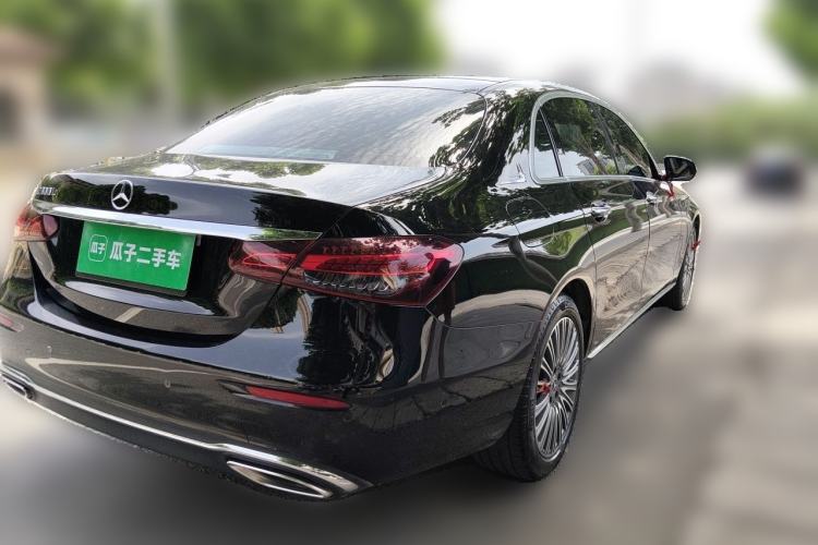 Used Mercedes-Benz E-Class 2023 E 300 L Stylish Model Rear Right 45 Deg