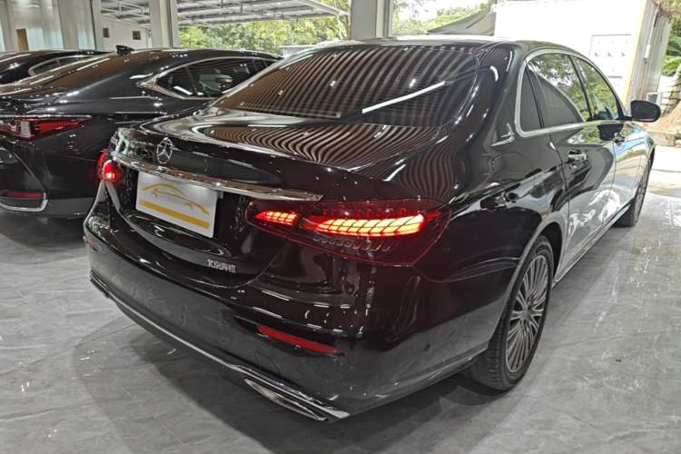 Used Mercedes-Benz E-Class 2023 E 300 L Luxury Model Rear Right 45 Deg