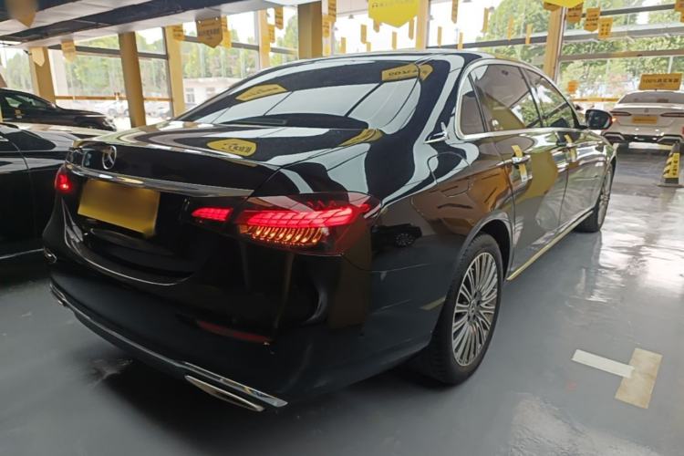 Used Mercedes-Benz E-Class 2023 E 300 L Stylish Model Rear Right 45 Deg