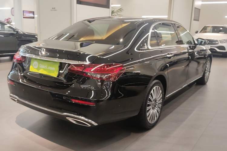 Used Mercedes-Benz E-Class 2023 E 300 L Stylish Model Rear Right 45 Deg