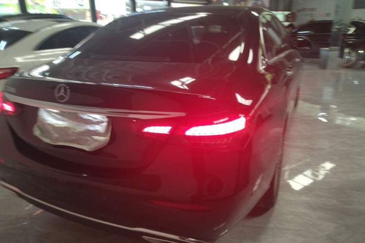 Used Mercedes-Benz E-Class 2023 E 300 L Stylish Model Rear Right 45 Deg