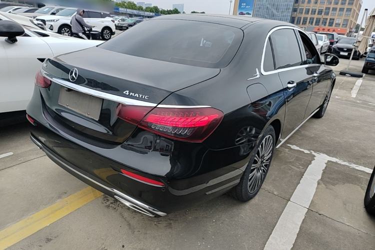 Used Mercedes-Benz E-Class 2023 E 300 L Stylish Model Rear Right 45 Deg