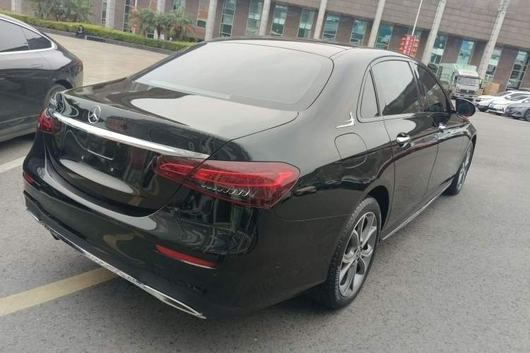 Used Mercedes-Benz E-Class 2023 E 300 L Sporty and Stylish Model Rear Right 45 Deg