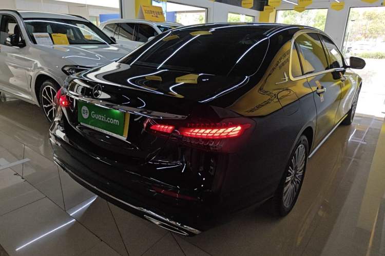 Used Mercedes-Benz E-Class 2023 E 300 L Stylish Model Rear Right 45 Deg