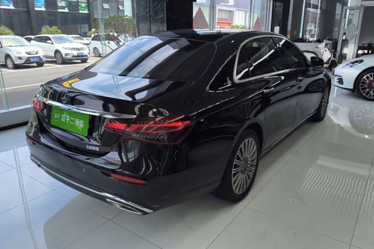 Used Mercedes-Benz E-Class 2023 Updated E 300 L Fashion Edition Rear Right 45 Deg