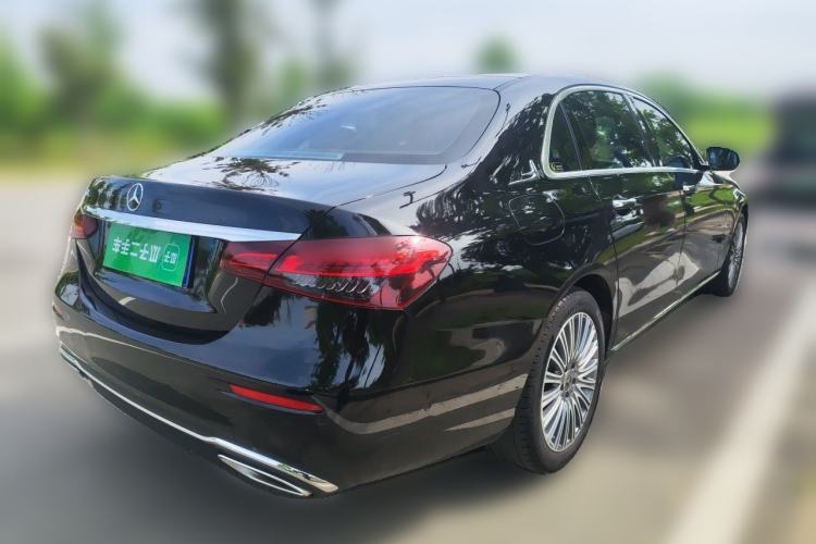 Used Mercedes-Benz E-Class 2023 E 300 L Stylish Model Rear Right 45 Deg
