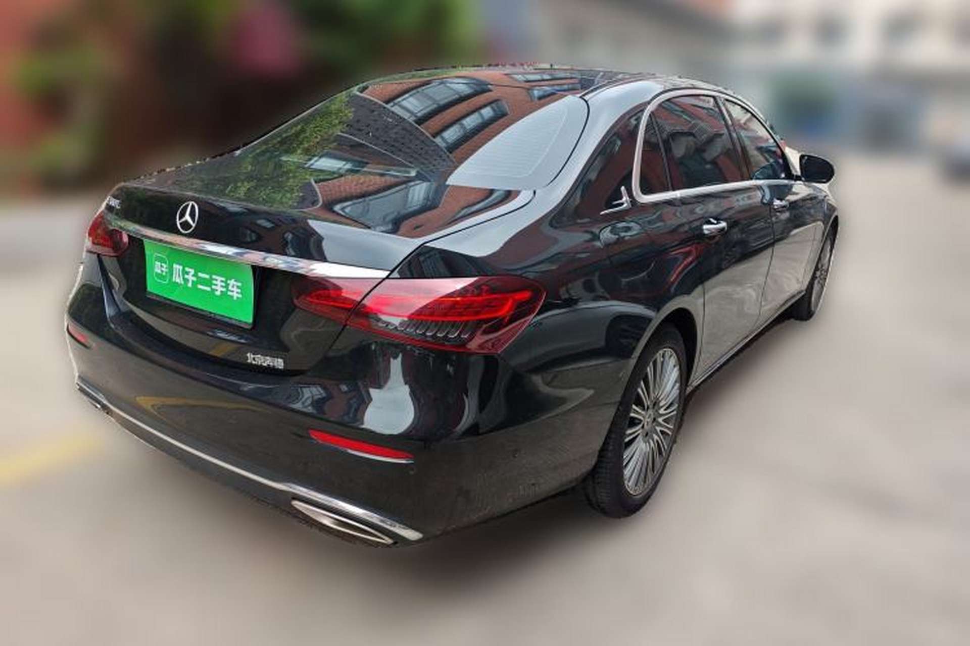 Used Mercedes-Benz E-Class 2023 E 300 L Luxury Model Rear Right 45 Deg