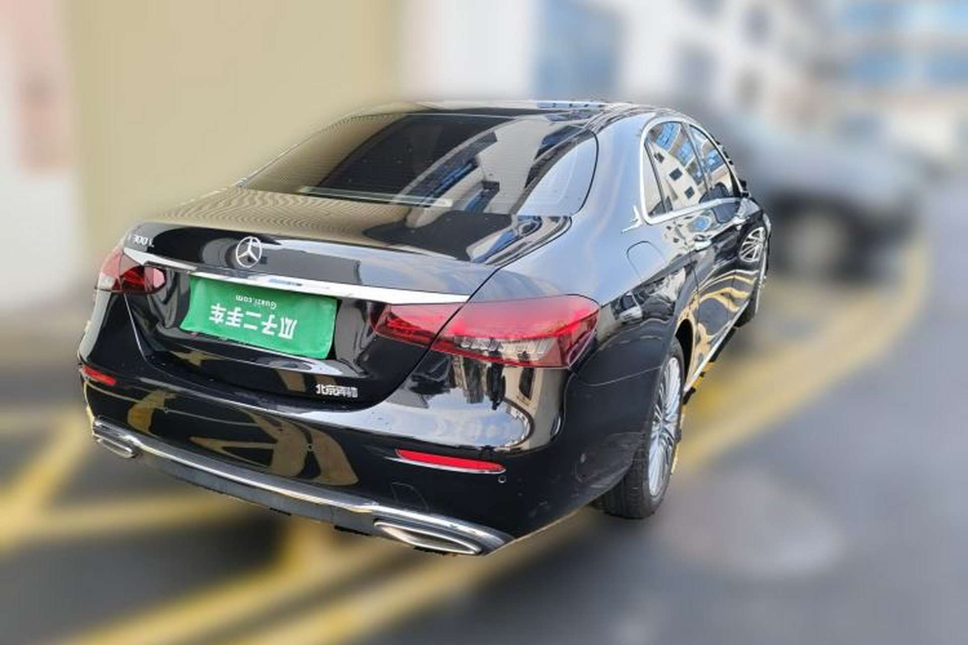Used Mercedes-Benz E-Class 2023 E 300 L Stylish Model Rear Right 45 Deg