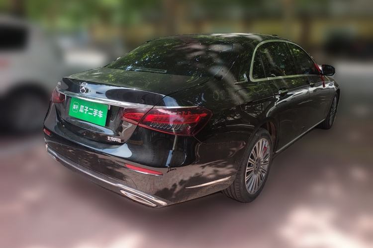 Used Mercedes-Benz E-Class 2023 E 300 L Stylish Model Rear Right 45 Deg