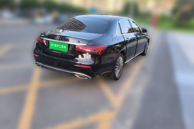 Used Mercedes-Benz E-Class 2023 E 300 L Sporty and Stylish Model Rear Right 45 Deg
