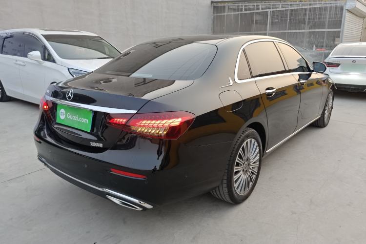 Used Mercedes-Benz E-Class 2023 E 300 L Stylish Model Rear Right 45 Deg