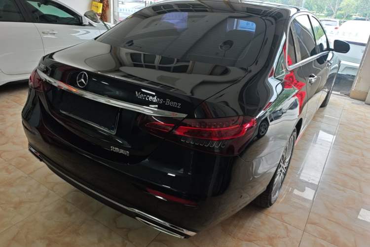 Used Mercedes-Benz E-Class 2023 E 300 L Stylish Model Rear Right 45 Deg