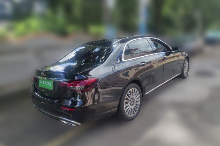 Used Mercedes-Benz E-Class 2023 E 300 L Stylish Model Rear Right 45 Deg