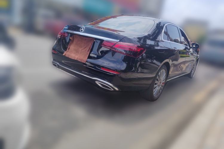 Used Mercedes-Benz E-Class 2023 E 300 L Stylish Model Rear Right 45 Deg